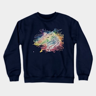 crayon zebra Crewneck Sweatshirt